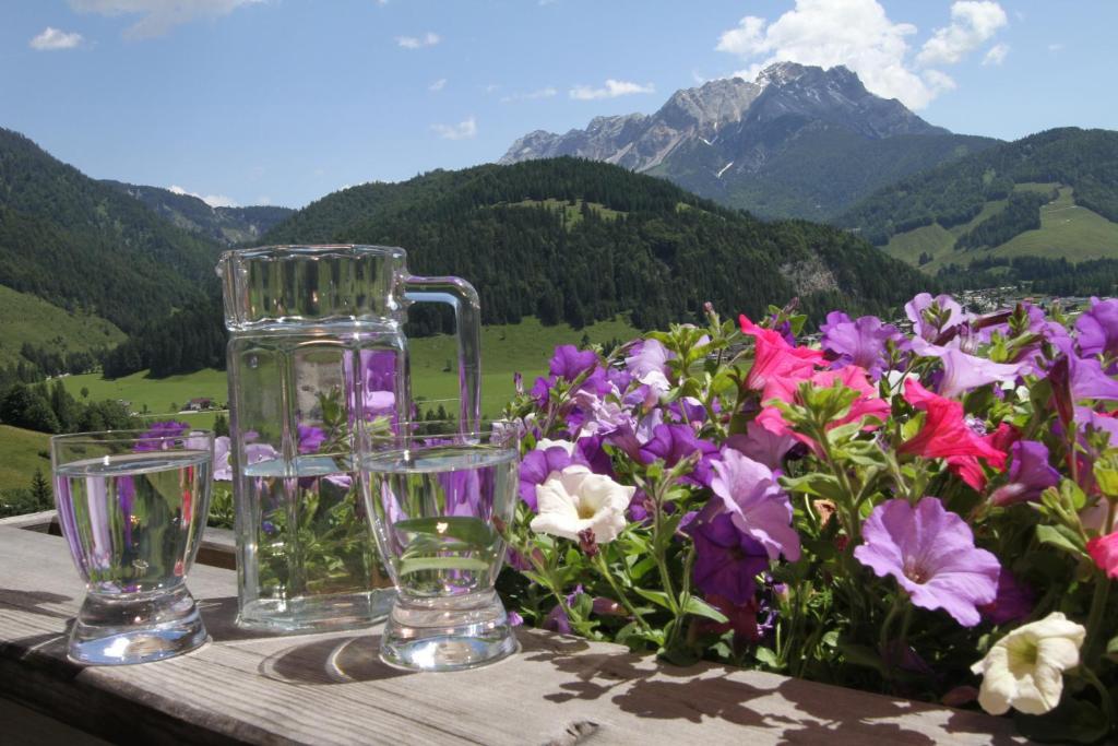 Ferienhof Obertenn Hochfilzen Kamer foto